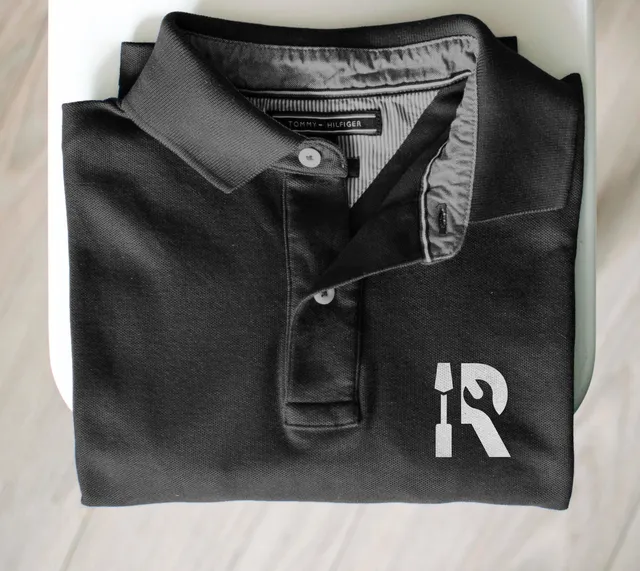 iRepair-branded team polo shirt